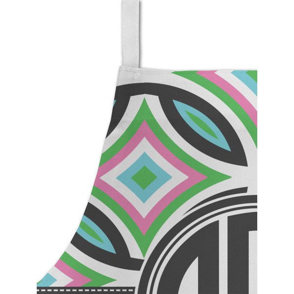 Geometric Circles Kid's Aprons - Detail