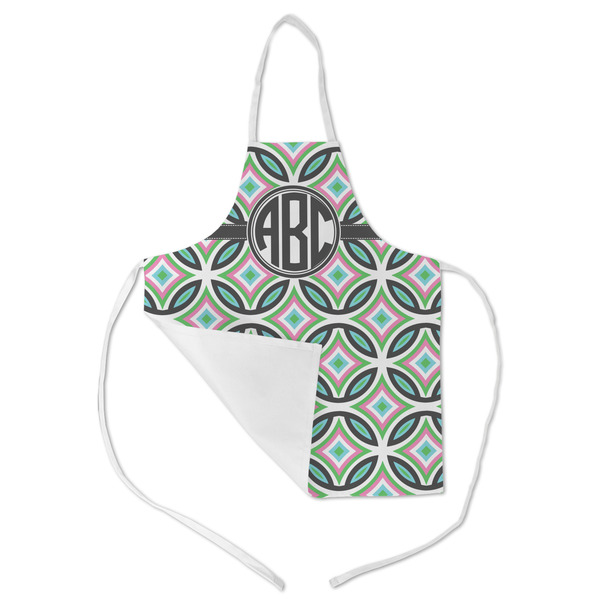 Geometric Circles Kid's Aprons - Medium - Main (med/lrg)