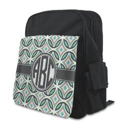 Geometric Circles Preschool Backpack (Personalized)