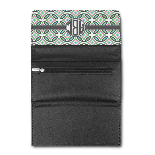 Geometric Circles Ladies Wallet (Open)