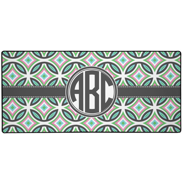 Geometric Circles Large Gaming Mats - APPROVAL