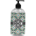 Geometric Circles Plastic Soap / Lotion Dispenser (Personalized)