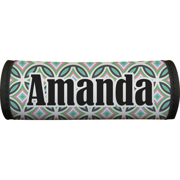 Geometric Circles Luggage Handle Wrap