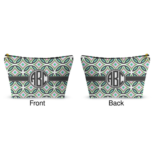 Geometric Circles Makeup Bag Approval