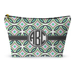 Geometric Circles Makeup Bag (Personalized)