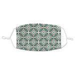Geometric Circles Adult Cloth Face Mask - Standard