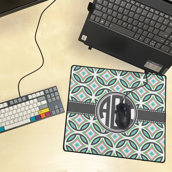 Geometric Circles Medium Gaming Mats - LIFESTYLE