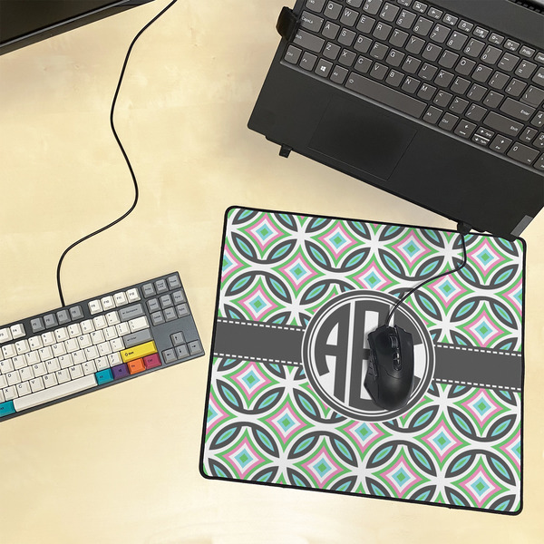 Geometric Circles Medium Gaming Mats - LIFESTYLE
