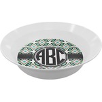 Geometric Circles Melamine Bowl - 12 oz (Personalized)