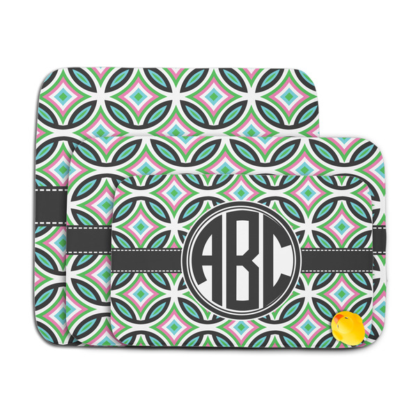 Geometric Circles Memory Foam Bath Mat - MAIN PARENT