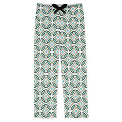 Geometric Circles Mens Pajama Pants - XS