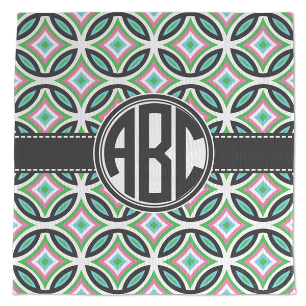 Geometric Circles Microfiber Dish Rag - APPROVAL