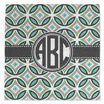Geometric Circles Microfiber Dish Towel (Personalized)