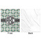 Geometric Circles Minky Blanket - 50"x60" - Single Sided - Front & Back
