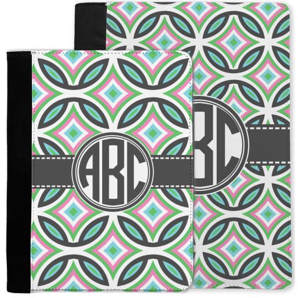 Geometric Circles Notebook Padfolio - MAIN