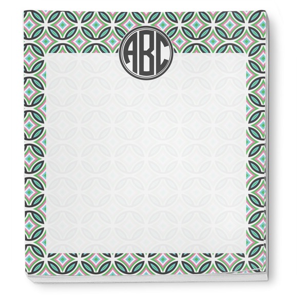 Geometric Circles Notepad - Apvl