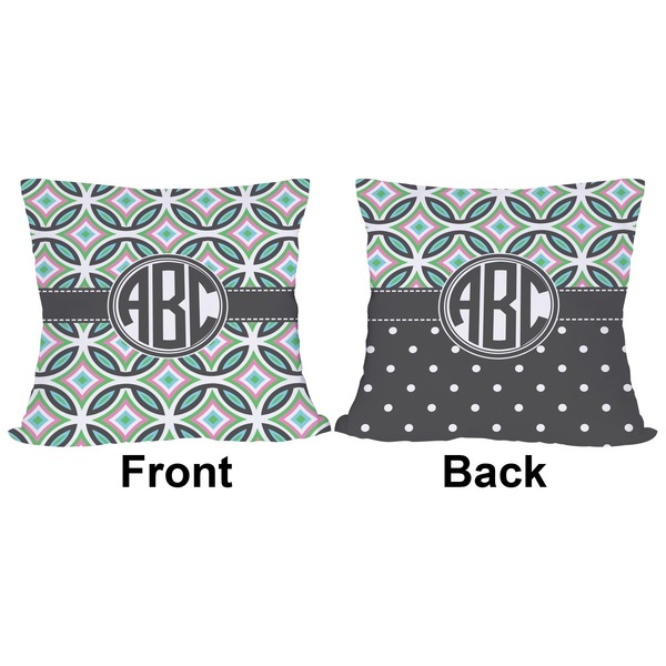 Geometric Circles Outdoor Pillow - 20x20