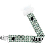 Geometric Circles Pacifier Clip (Personalized)
