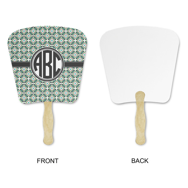 Geometric Circles Paper Fans - Approval