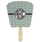 Geometric Circles Paper Fan (Personalized)