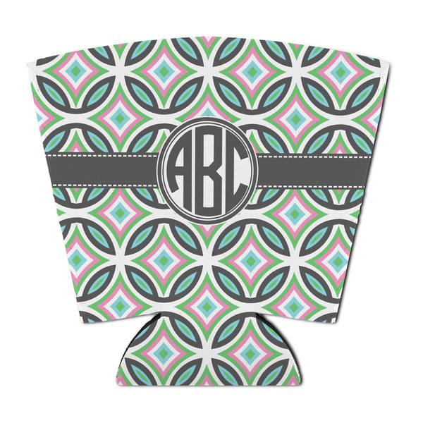 Custom Geometric Circles Party Cup Sleeve - with Bottom (Personalized)
