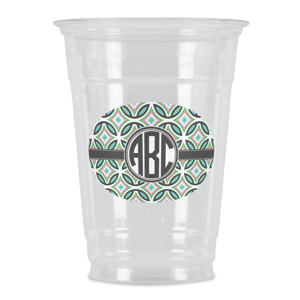 Custom Geometric Circles Party Cups - 16oz (Personalized)