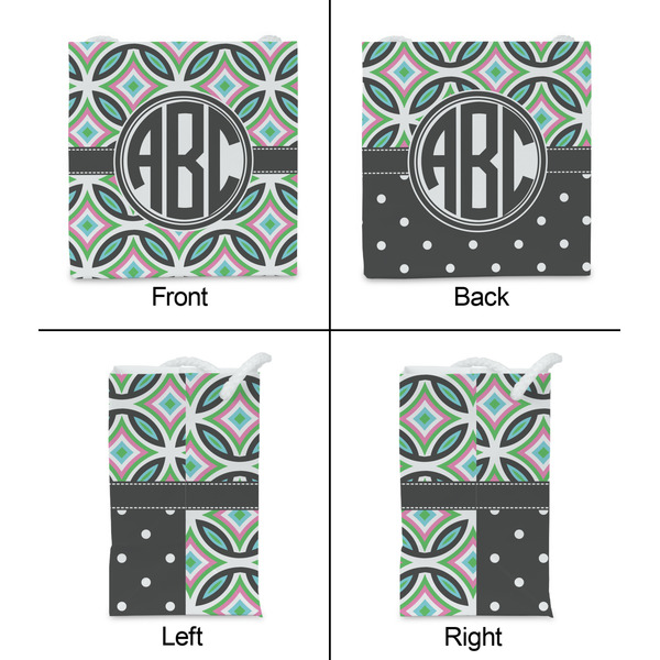 Geometric Circles Party Favor Gift Bag - Matte - Approval