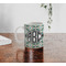 Geometric Circles Personalized Coffee Mug - Lifestyle