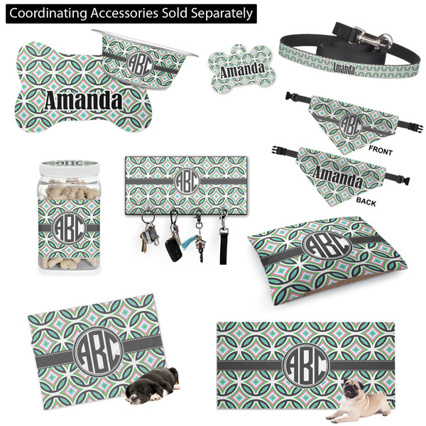 Geometric Circles Customized Pet Accessories