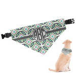Geometric Circles Dog Bandana (Personalized)