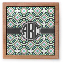 Geometric Circles Pet Urn w/ Monogram