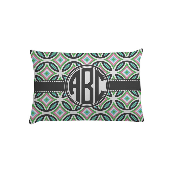 Custom Geometric Circles Pillow Case - Toddler (Personalized)
