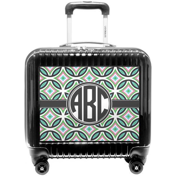 Custom Geometric Circles Pilot / Flight Suitcase (Personalized)