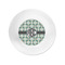 Geometric Circles Plastic Party Appetizer & Dessert Plates - Approval