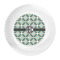 Geometric Circles Plastic Party Dinner Plates - Approval