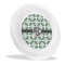 Geometric Circles Plastic Party Dinner Plates - Main/Front