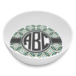 Geometric Circles Melamine Bowl - 8 oz (Personalized)