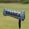 Geometric Circles Putter Cover - On Putter