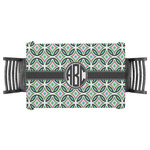 Geometric Circles Tablecloth - 58"x58" (Personalized)
