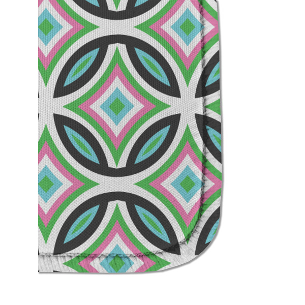 Geometric Circles Sanitizer Holder Keychain - Detail