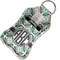 Geometric Circles Sanitizer Holder Keychain - Small in Case