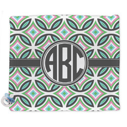 Geometric Circles Security Blanket - Single Sided (Personalized)