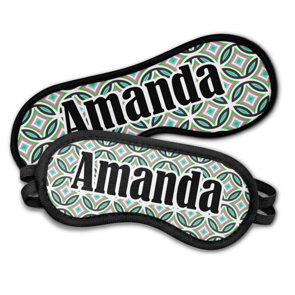 Geometric Circles Sleeping Eye Masks - PARENT