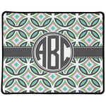 Geometric Circles Large Gaming Mouse Pad - 12.5" x 10" (Personalized)