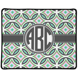 Geometric Circles Large Gaming Mouse Pad - 12.5" x 10" (Personalized)