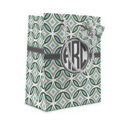 Geometric Circles Small Gift Bag (Personalized)