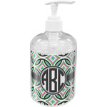 Geometric Circles Acrylic Soap & Lotion Bottle (Personalized)