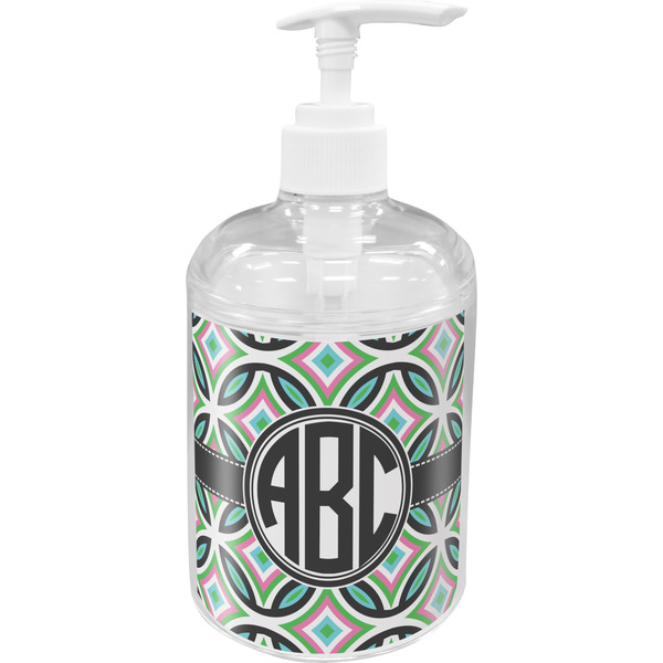 Geometric Circles Soap / Lotion Dispenser (Personalized)