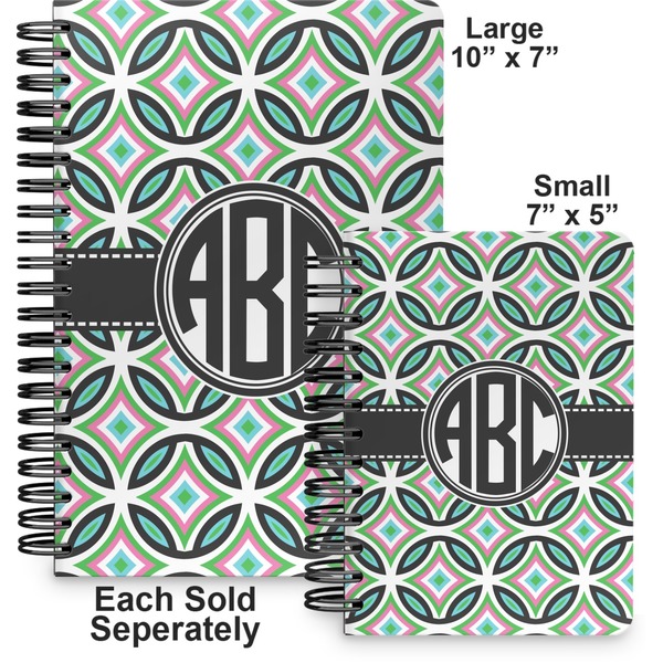 Geometric Circles Spiral Journal - Comparison