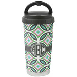 Geometric Circles Stainless Steel Coffee Tumbler (Personalized)